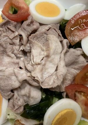 夏にさっぱり♪簡単冷しゃぶ♪-レシピのメイン写真