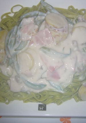 秋色クリームパスタ-レシピのメイン写真