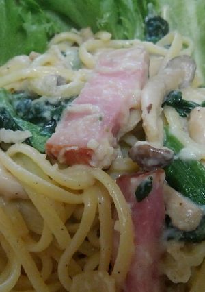 お家レストラン♪基本のクリームパスタ-レシピのメイン写真