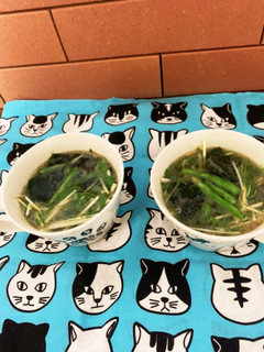 肉類の煮汁を捨てずにもう一品♡美味スープ-レシピのメイン写真