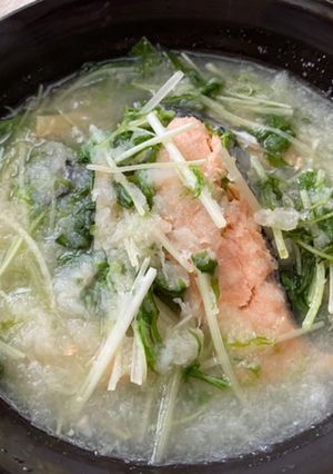 簡単ヘルシー☆鮭のアラのみぞれ煮-レシピのメイン写真