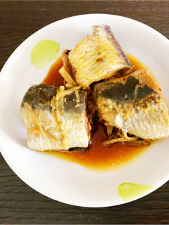 骨まで柔らか♪いわしのはちみつしょうが煮-レシピのメイン写真