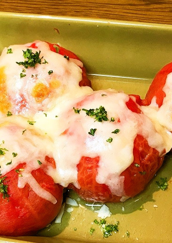 丸ごとトマトのチーズ焼き トマト消費に-レシピのメイン写真