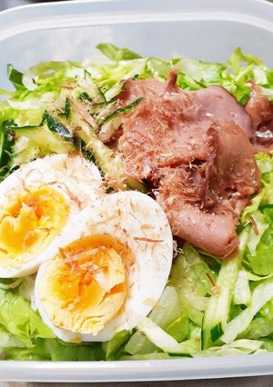ひんやり素麺弁当-レシピのメイン写真