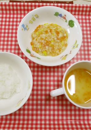 保育園離乳食7～8か月ごろ⑦魚と大根煮物-レシピのメイン写真