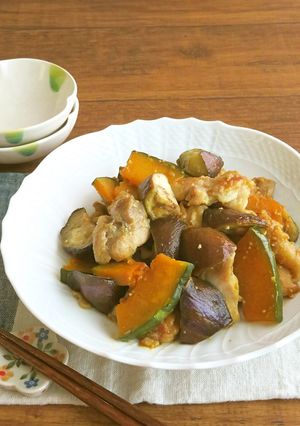ごはんが進む☆チキンと野菜のバタポン炒め-レシピのメイン写真