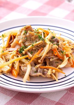 えのきと豚肉のカレーマリネ-レシピのメイン写真