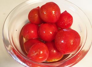 かんたん酢と砂糖だけ！ミニトマトマリネ-レシピのメイン写真