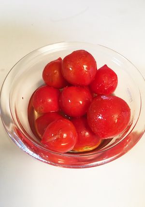 かんたん酢と砂糖だけ！ミニトマトマリネ-レシピのメイン写真