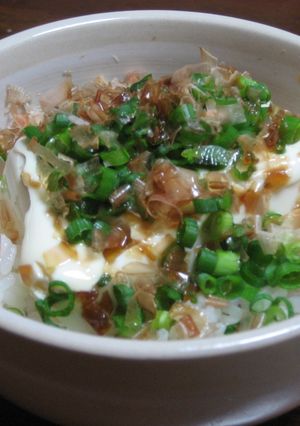 すぐできる!!簡単豆腐どんぶり-レシピのメイン写真