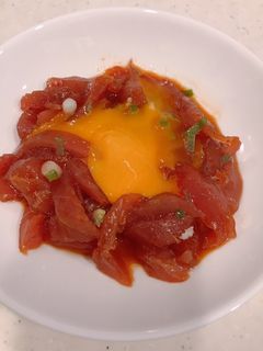 カツオの刺身で、辛旨、カツオのユッケ!-レシピのメイン写真