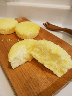 チーズ蒸しケーキ-レシピのメイン写真