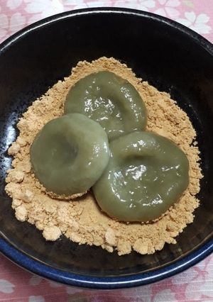 桑茶だんご-レシピのメイン写真