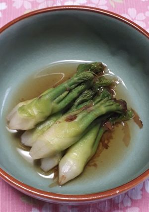 タラの芽の煮浸し-レシピのメイン写真