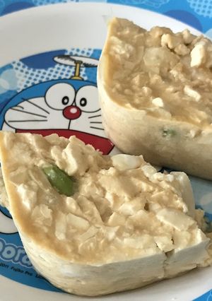 電子レンジで簡単！豆腐の卵とじ-レシピのメイン写真