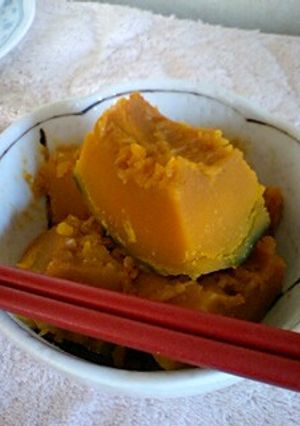 めんつゆで★ほこほこかぼちゃ煮-レシピのメイン写真