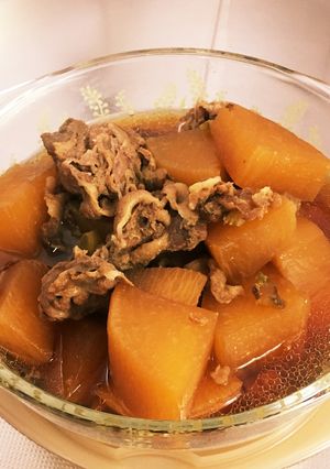 すき焼きのたれで大根のこっくり煮-レシピのメイン写真