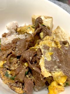 10分簡単すぎる♥すき焼き風卵とじ牛丼♥-レシピのメイン写真