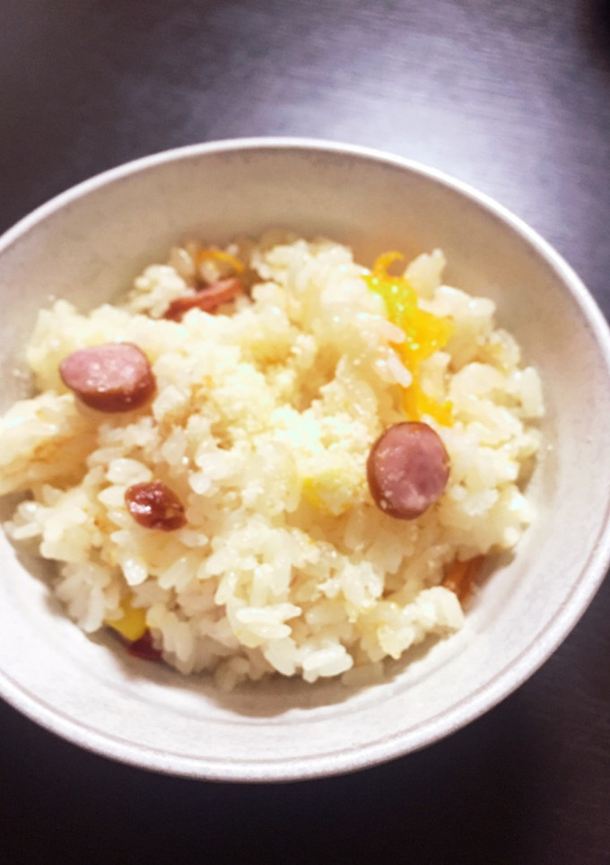 トマトとウィンナーの炊き込みご飯-レシピのメイン写真
