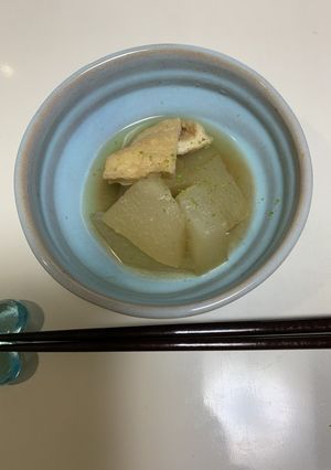 冬瓜と薄揚げの煮物（炊飯器又は電圧鍋）-レシピのメイン写真