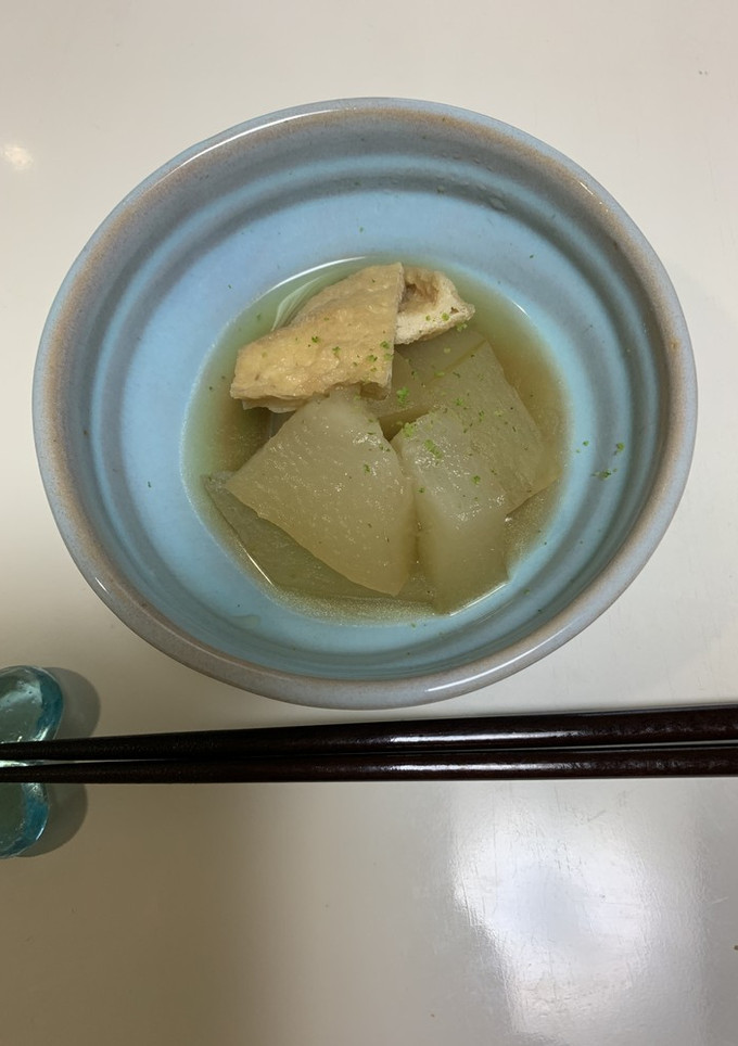 冬瓜と薄揚げの煮物（炊飯器又は電圧鍋）-レシピのメイン写真