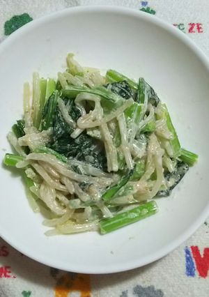 もやしと小松菜のナムル マヨ・たらこ味-レシピのメイン写真