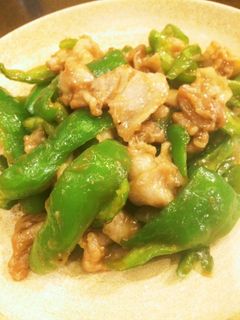 レンジで豚バラピーマン♪-レシピのメイン写真