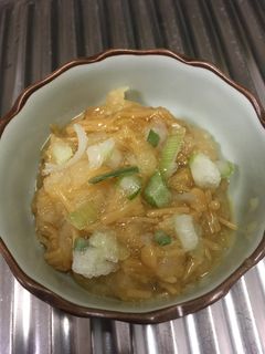 なめたけおろし和え-レシピのメイン写真