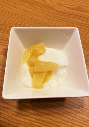 簡単！レンジで桃のコンポート-レシピのメイン写真