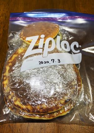 手作りのホットケーキやパンケーキ保存方法-レシピのメイン写真