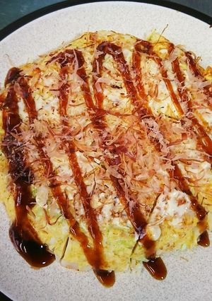 なんちゃってヘルシーお好み焼き-レシピのメイン写真
