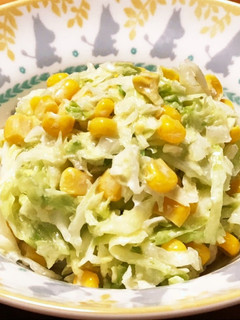 キャベツ大量消費♡キャベツとコーンサラダ-レシピのメイン写真