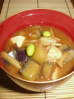 郷土料理★盆汁(お味噌汁)-レシピのメイン写真