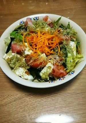 豆腐の和風サラダ-レシピのメイン写真