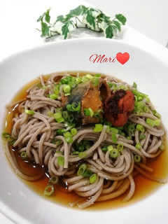 鯖缶そば-レシピのメイン写真