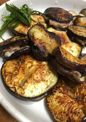 大葉香るナスの挟み焼き餃子風-レシピのメイン写真