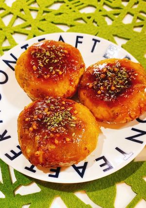 ☆ハニーマスタードのかぼちゃチーズもち☆-レシピのメイン写真