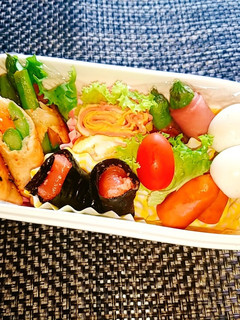 息子のお弁当'20.7.4-レシピのメイン写真