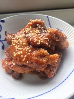 焼肉のたれで鶏胸肉のヤンニョムチキン風-レシピのメイン写真