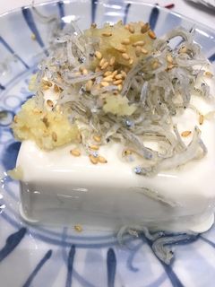 冷やっこ ちりめんじゃこのっけ-レシピのメイン写真