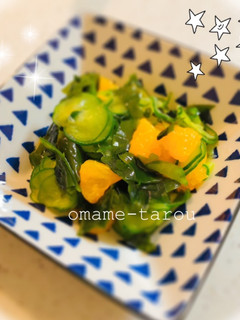 きゅうりの酢の物(みかん入り)-レシピのメイン写真