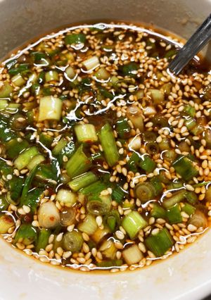 よだれ鶏のタレ(ねぎ入り)-レシピのメイン写真