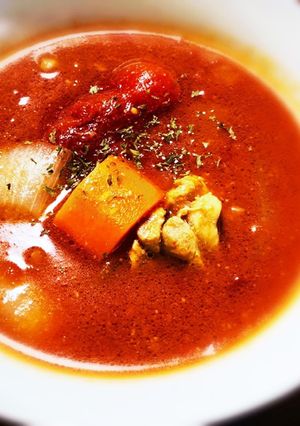 シーフードと鶏肉のトマトシチュー-レシピのメイン写真