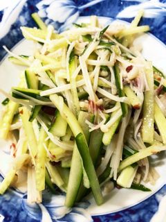 きゅうりとえのきの梅肉和え-レシピのメイン写真