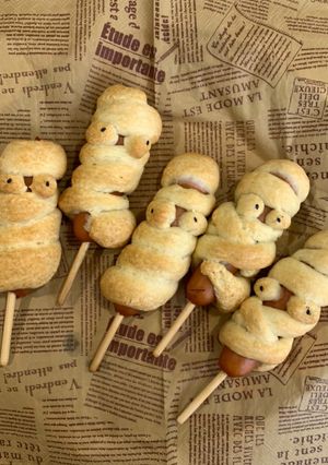 ハロウィン♪マミーソーセージ 簡単HM-レシピのメイン写真