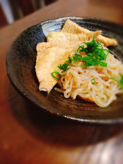 節約レシピ*油揚げと白滝の含め煮*-レシピのメイン写真