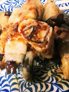 貴女風味で照り焼き茄子巻き♥ゆりさん風-レシピのメイン写真