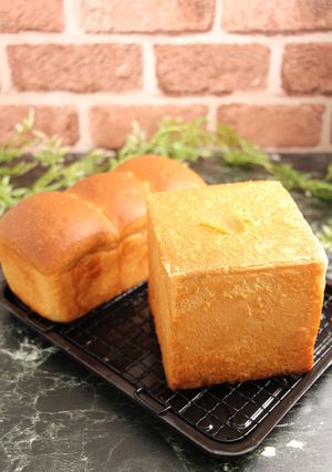 高級食パン0.5斤☆ホームベーカリー不要-レシピのメイン写真