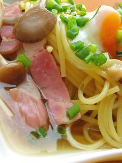 お月見パスタ-レシピのメイン写真