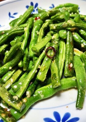 インゲン中華になる！（インゲン中華炒め）-レシピのメイン写真